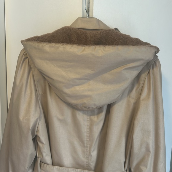 Vintage London Fog Maincoat trenchcoat in khaki size 10 - Picture 10 of 16